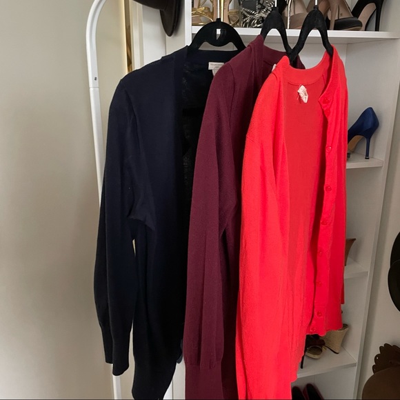 J Crew cardigans in various colors! - Picture 2 of 5